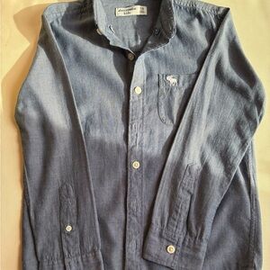 Abercrombie & Fitch Denim Blue Shirt